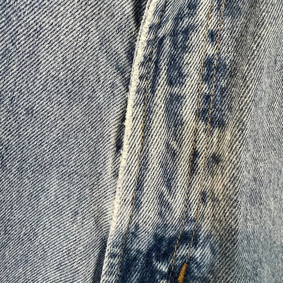 GAP Light Wash Jeans Vintage 90s Size 12 Tapered Mom Fit High Waist Rise Denim - Picture 9 of 11